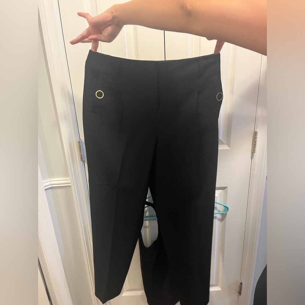 Calvin Klein black work pants